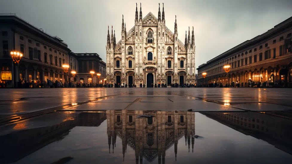Milan Cathedral (Duomo di Milano), Milan, Lombardy, Italy